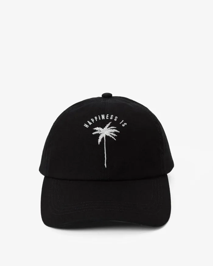 Womens Dad Cap Strapback Hat Black Pebble Billabong Hats and Beanies Womens Dad Cap Strapback Hat Black Pebble Billabong Hats and Beanies