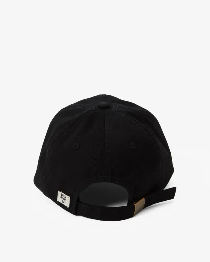 Womens Dad Cap Strapback Hat Black Pebble Billabong Hats and Beanies Womens Dad Cap Strapback Hat Black Pebble Billabong Hats and Beanies