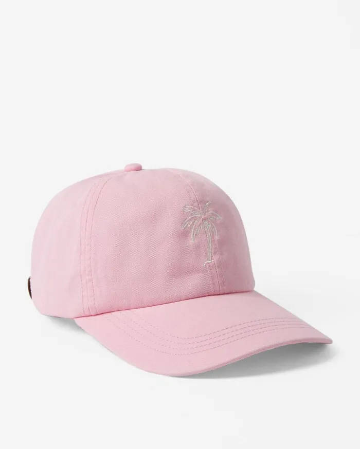 Womens Dad Cap Strapback Hat Light Pink Trails Billabong Hats and Beanies Womens Dad Cap Strapback Hat Light Pink Trails Billabong Hats and Beanies