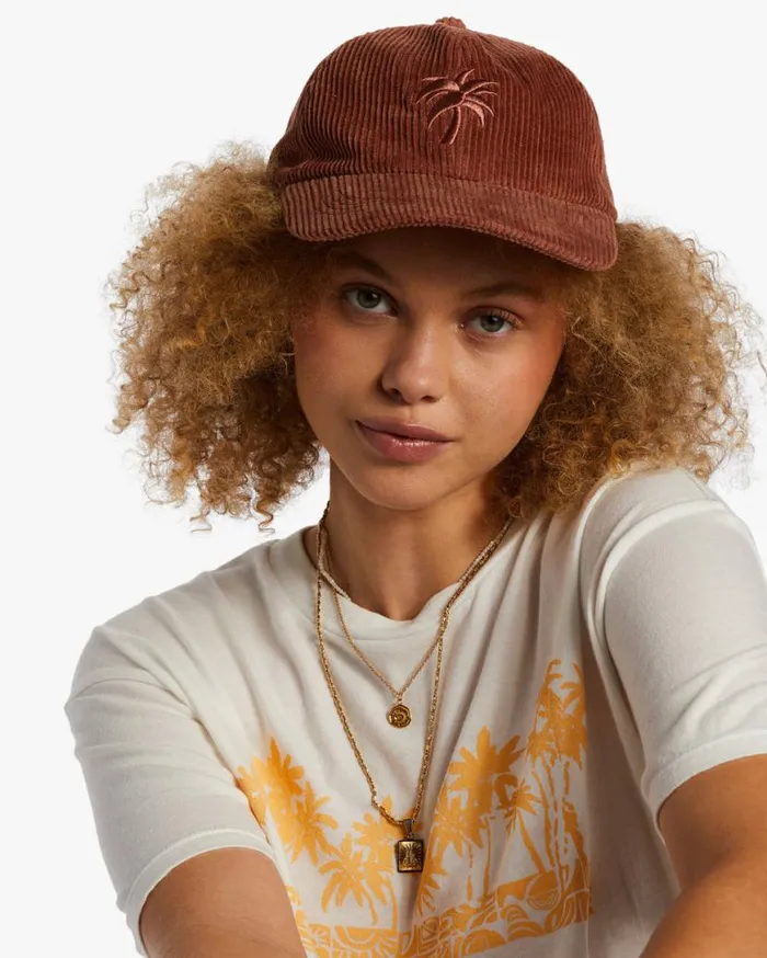 Womens Dad Cap Strapback Hat Rose Dawn Billabong Hats and Beanies