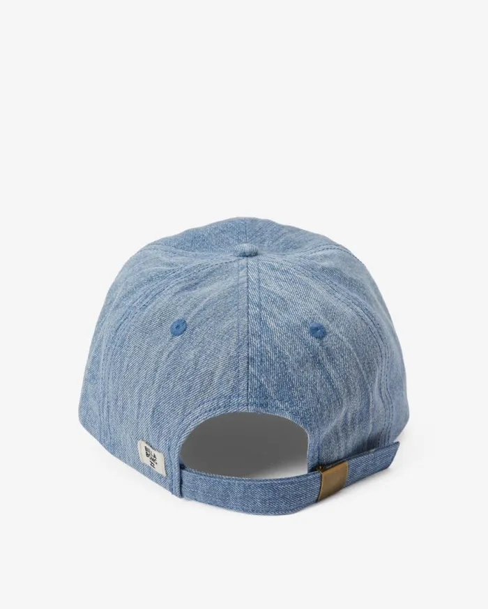 Womens Dad Cap Strapback Hat True Blue Billabong Hats and Beanies Womens Dad Cap Strapback Hat True Blue Billabong Hats and Beanies