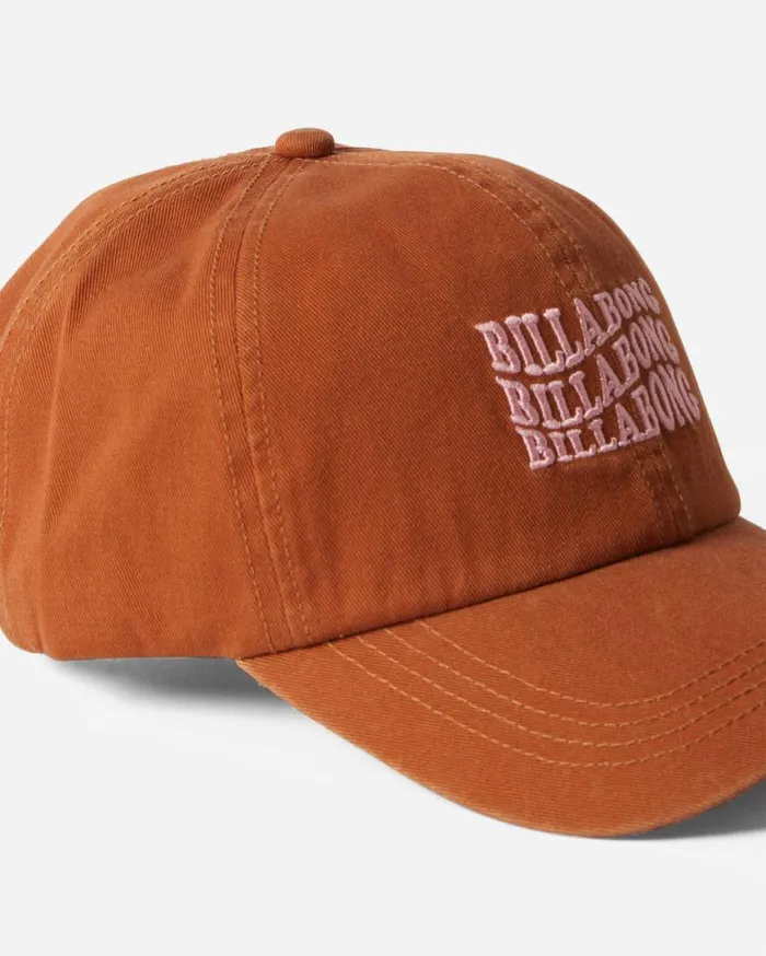Womens Dad Hat Strapback Hat Toffee Billabong Hats and Beanies Womens Dad Hat Strapback Hat Toffee Billabong Hats and Beanies