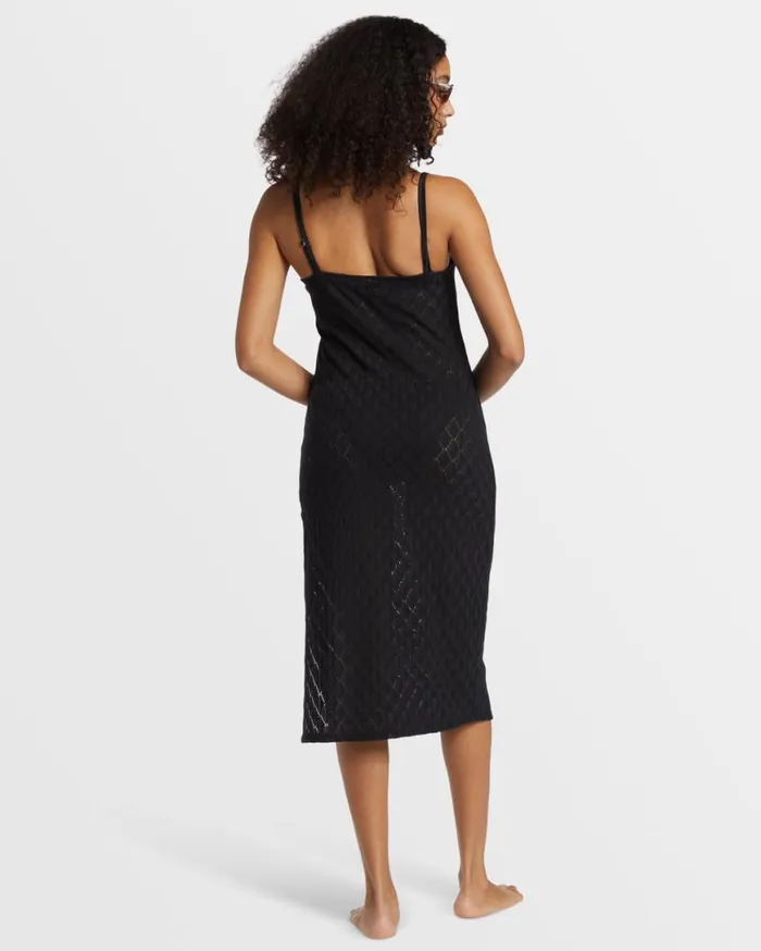 Womens Day Dream Dress Black Pebble Billabong Dresses Womens Day Dream Dress Black Pebble Billabong Dresses