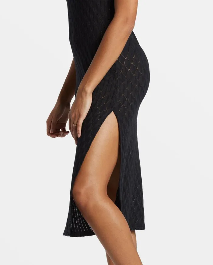 Womens Day Dream Dress Black Pebble Billabong Dresses Womens Day Dream Dress Black Pebble Billabong Dresses