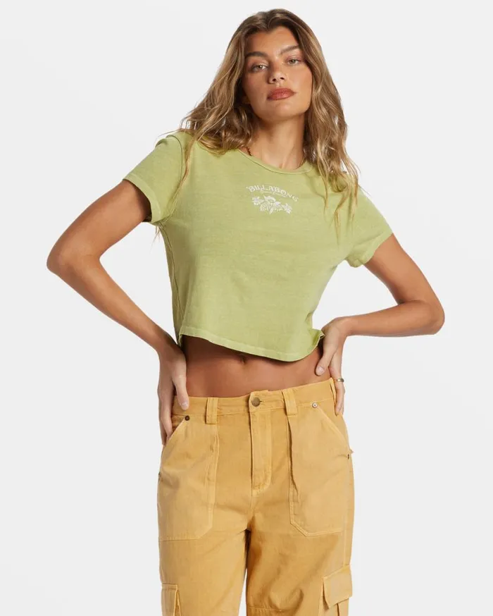 Womens Dreamers Paradise TShirt Willow Billabong Graphic Tees and Tanks