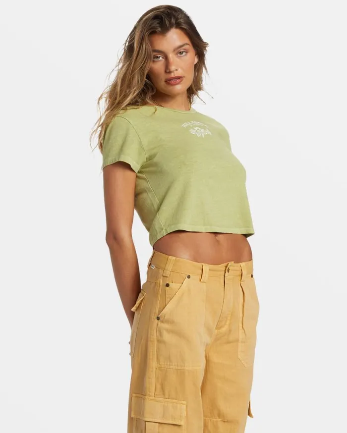 Womens Dreamers Paradise TShirt Willow Billabong Graphic Tees and Tanks Womens Dreamers Paradise TShirt Willow Billabong Graphic Tees and Tanks