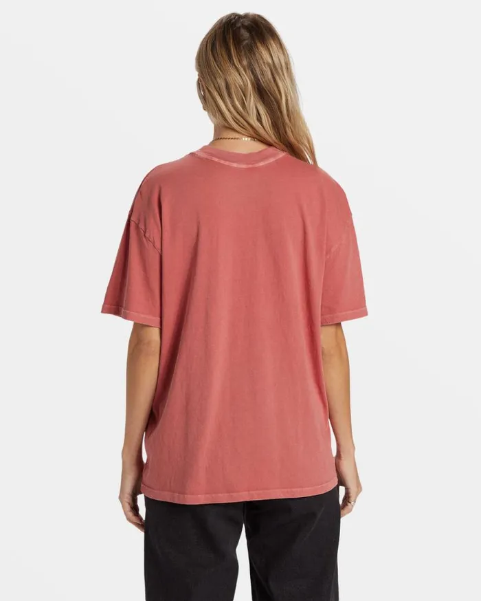 Womens Dreaming Of Paradise TShirt Red Clay Billabong Graphic Tees and Tanks Womens Dreaming Of Paradise TShirt Red Clay Billabong Graphic Tees and Tanks