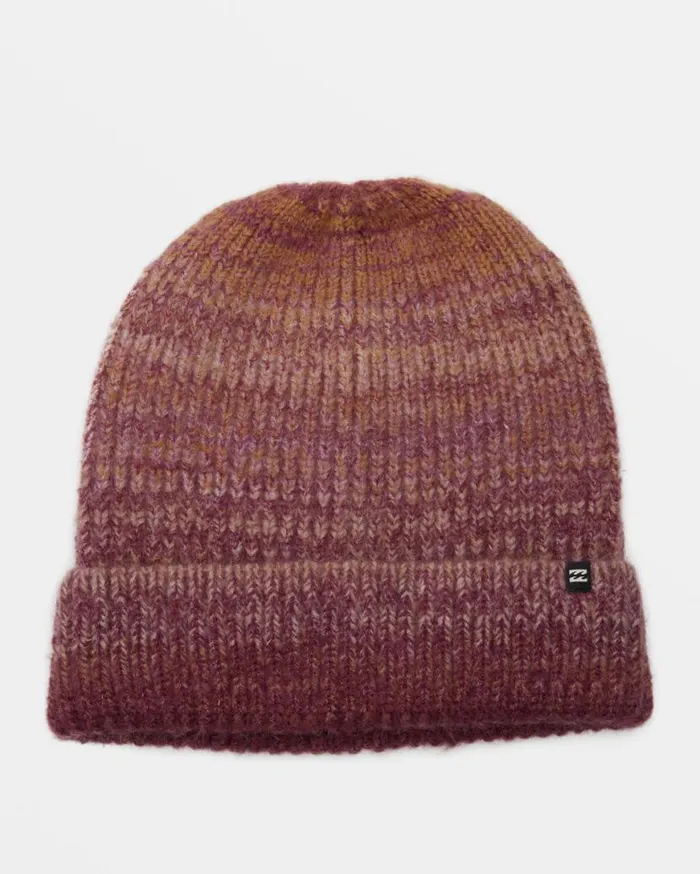 Womens Even Tide Cuff Beanie Multi Billabong Hats and Beanies Womens Even Tide Cuff Beanie Multi Billabong Hats and Beanies