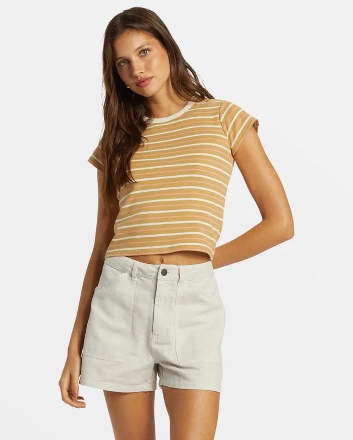 Womens Feelin It TShirt Hemp 2 Billabong Tops