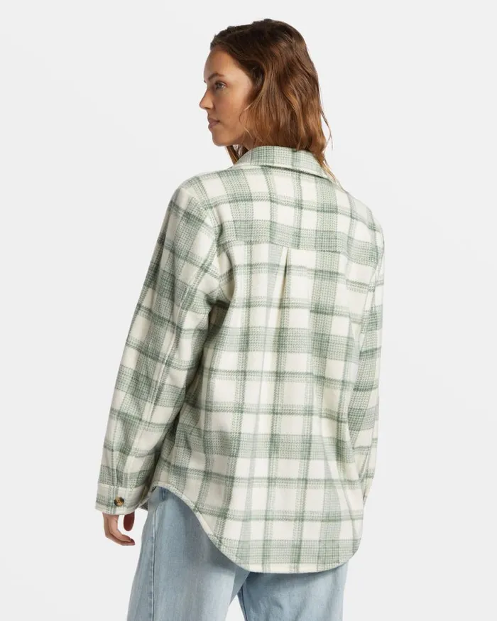 Womens Forge Fleece Flannel Treehugger Billabong Jackets Womens Forge Fleece Flannel Treehugger Billabong Jackets