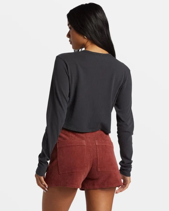 Womens Free Fall Corduroy Short Choc Chip Billabong Shorts Womens Free Fall Corduroy Short Choc Chip Billabong Shorts