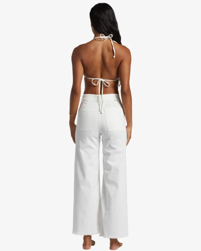 Womens Free Fall HighWaist Pants Salt Crystal 1 Billabong Jeans and Pants Womens Free Fall HighWaist Pants Salt Crystal 1 Billabong Jeans and Pants