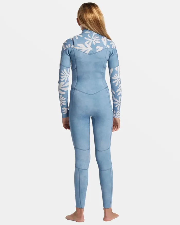 Womens Girls 816 32mm Salty Dayz Natural Chest Zip GBS Wetsuit Blue Shadow Billabong Girls039 Swimwear Womens Girls 816 32mm Salty Dayz Natural Chest Zip GBS Wetsuit Blue Shadow Billabong Girls039 Swimwear