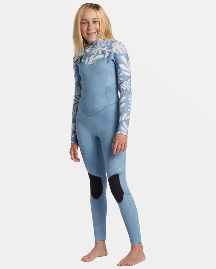 Womens Girls 816 32mm Salty Dayz Natural Chest Zip GBS Wetsuit Blue Shadow Billabong Girls039 Swimwear Womens Girls 816 32mm Salty Dayz Natural Chest Zip GBS Wetsuit Blue Shadow Billabong Girls039 Swimwear
