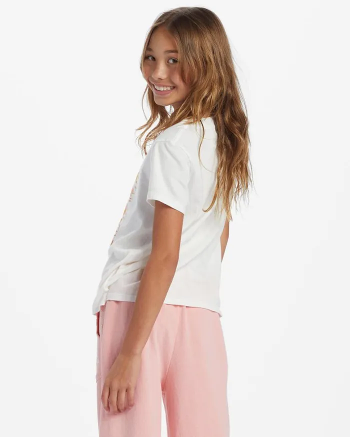 Womens Girls Be A Butterfly TShirt Salt Crystal Billabong Girls039 Tops and Tees