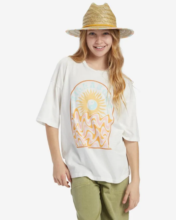 Womens Girls Groovy Nature TShirt Salt Crystal Billabong Girls039 Tops and Tees Womens Girls Groovy Nature TShirt Salt Crystal Billabong Girls039 Tops and Tees