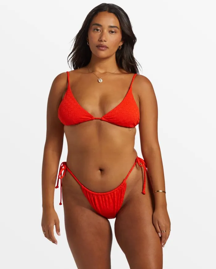 Womens Good Vibes Bells Tie Side Bikini Bottoms Sunset Red Billabong Bikini Bottoms Womens Good Vibes Bells Tie Side Bikini Bottoms Sunset Red Billabong Bikini Bottoms