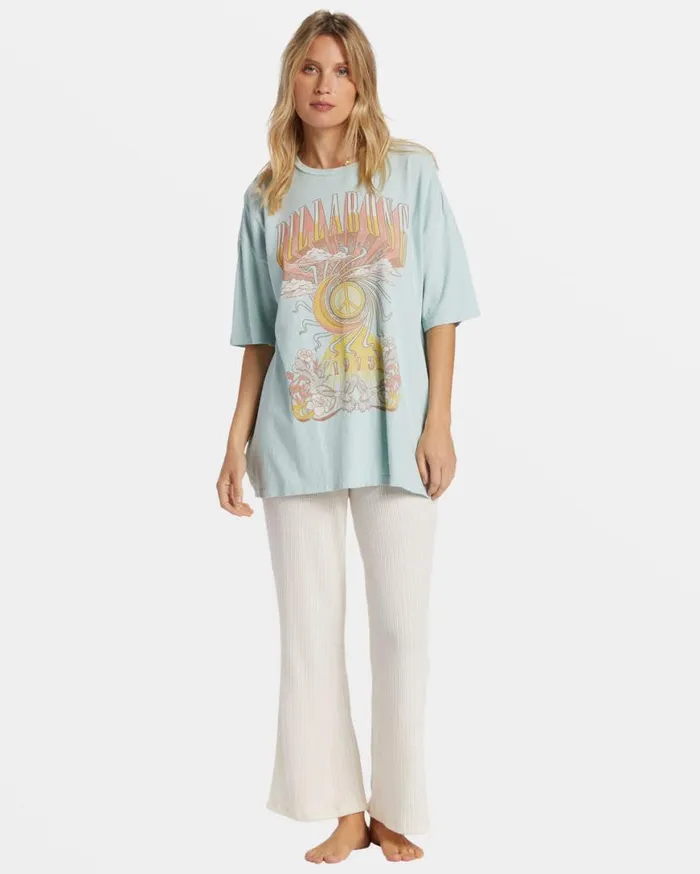 Womens Head In The Clouds TShirt Sea Fog Billabong Graphic Tees and Tanks Womens Head In The Clouds TShirt Sea Fog Billabong Graphic Tees and Tanks