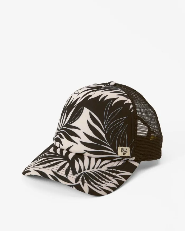 Womens Heritage Mashup Trucker Hat White Multi Billabong Hats and Beanies Womens Heritage Mashup Trucker Hat White Multi Billabong Hats and Beanies