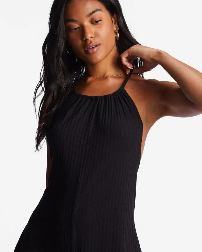 Womens High Surf Romper Black Pebble Billabong Rompers and Jumpsuits Womens High Surf Romper Black Pebble Billabong Rompers and Jumpsuits