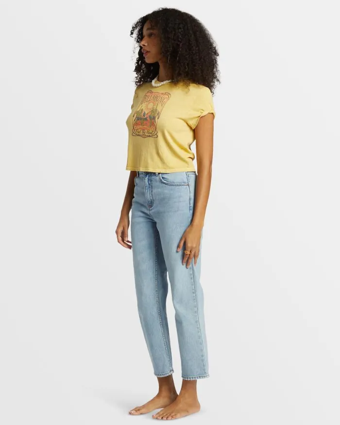 Womens High Tides StraightLeg Denim Pant Indigo Rinse Billabong Jeans and Pants Womens High Tides StraightLeg Denim Pant Indigo Rinse Billabong Jeans and Pants