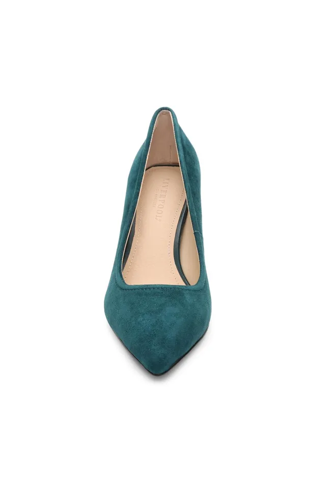 Womens Liverpool Los Angeles Heels BOULEVARD ICON BLOCK PUMP Dark Forest