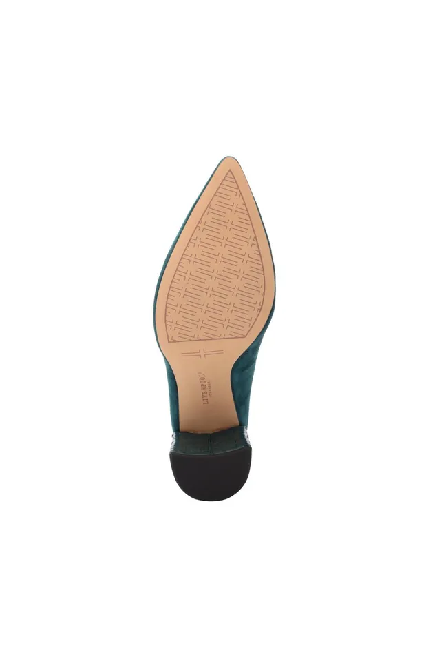 Womens Liverpool Los Angeles Heels BOULEVARD ICON BLOCK PUMP Dark Forest