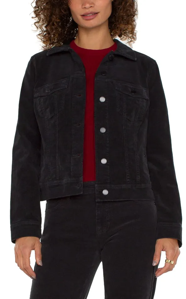 Womens Liverpool Los Angeles Jackets CLASSIC JACKET Onyx