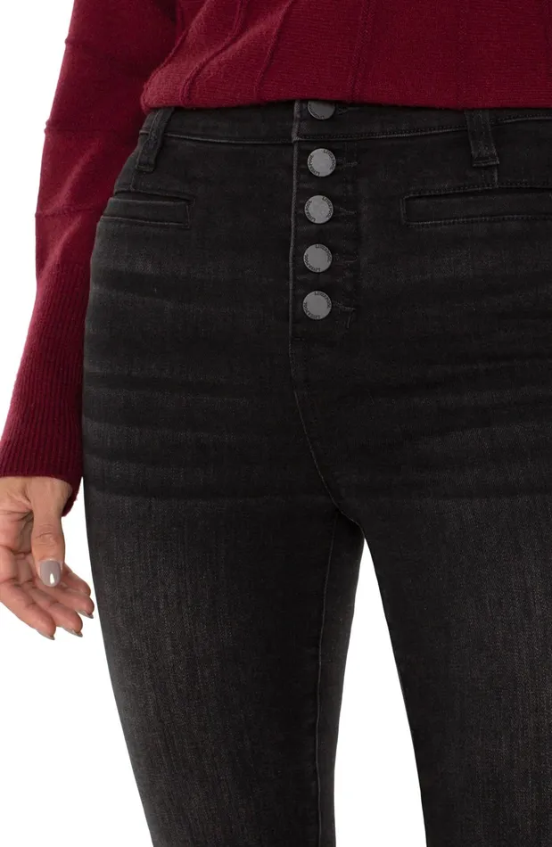 Womens Liverpool Los Angeles Jeans ABBY HIRISE ANKLE SKINNY Lost Creek