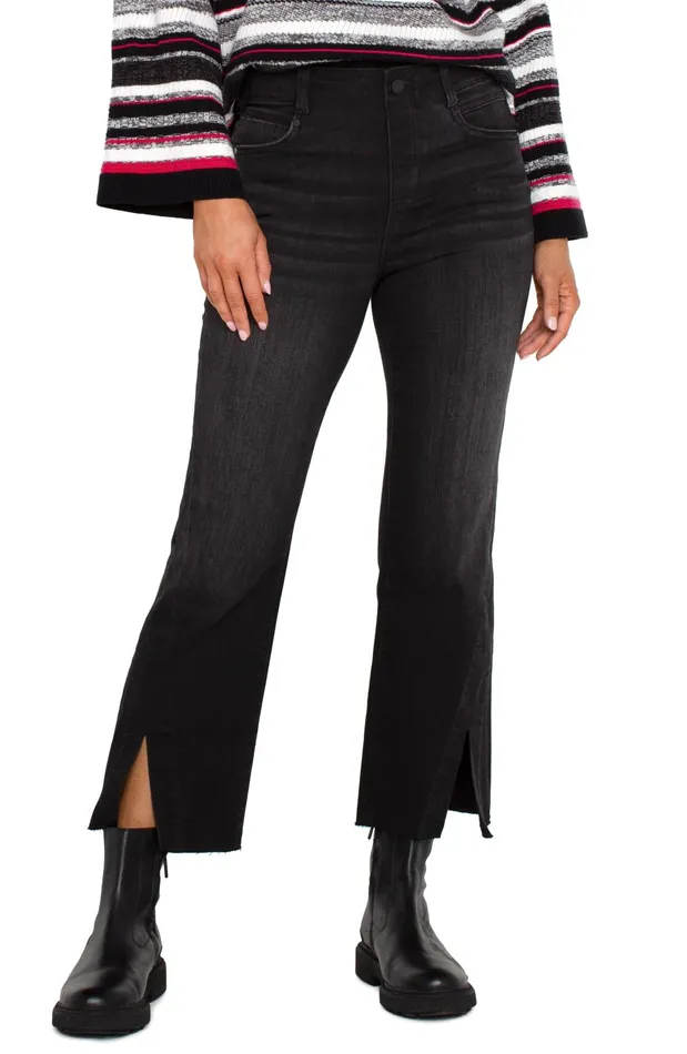 Womens Liverpool Los Angeles Jeans GIA GLIDER CROP FLARE TWISTED SEAM Lost Creek Womens Liverpool Los Angeles Jeans GIA GLIDER CROP FLARE TWISTED SEAM Lost Creek