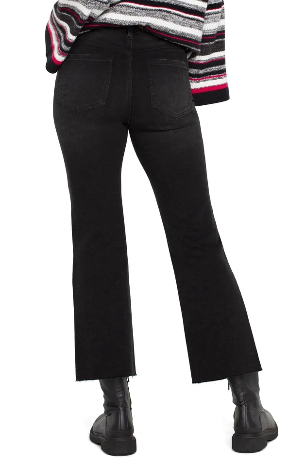 Womens Liverpool Los Angeles Jeans GIA GLIDER CROP FLARE TWISTED SEAM Lost Creek