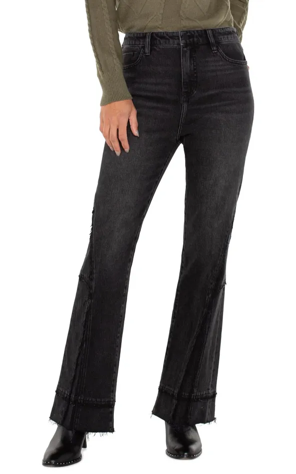 Womens Liverpool Los Angeles Jeans HANNAH FLARE WITH CRAFTY SEAMING Mooreland Womens Liverpool Los Angeles Jeans HANNAH FLARE WITH CRAFTY SEAMING Mooreland