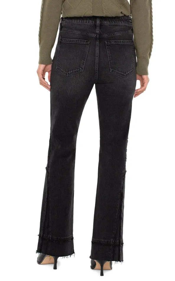 Womens Liverpool Los Angeles Jeans HANNAH FLARE WITH CRAFTY SEAMING Mooreland