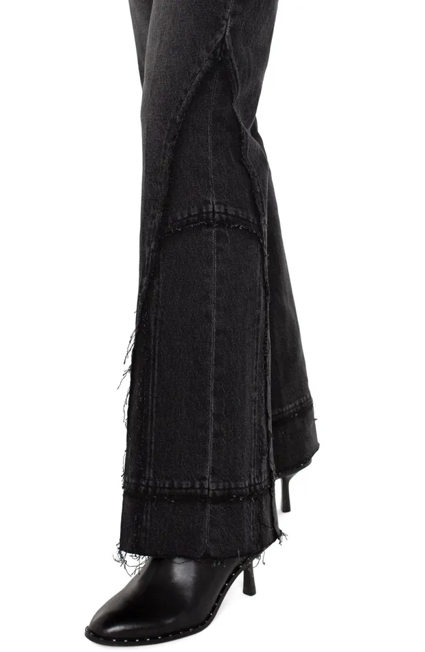 Womens Liverpool Los Angeles Jeans HANNAH FLARE WITH CRAFTY SEAMING Mooreland