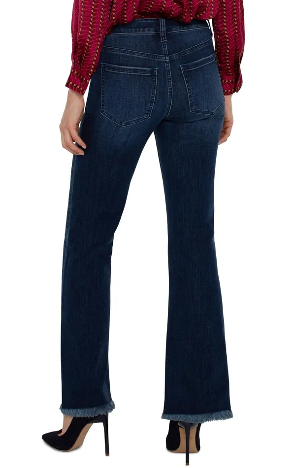 Womens Liverpool Los Angeles Jeans HANNAH FLARE WITH WELT POCKETS Mount Dora