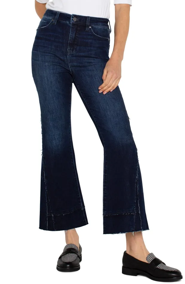 Womens Liverpool Los Angeles Jeans HANNAH HIRISE CROP FLARE Upland