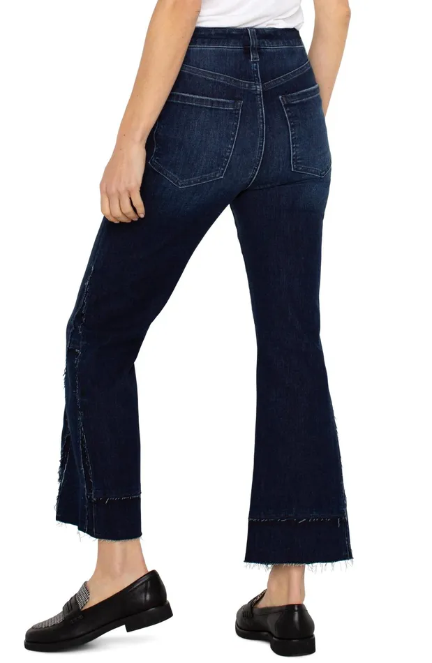 Womens Liverpool Los Angeles Jeans HANNAH HIRISE CROP FLARE Upland