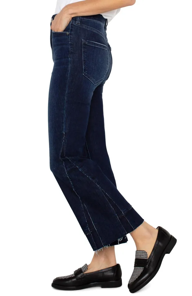 Womens Liverpool Los Angeles Jeans HANNAH HIRISE CROP FLARE Upland