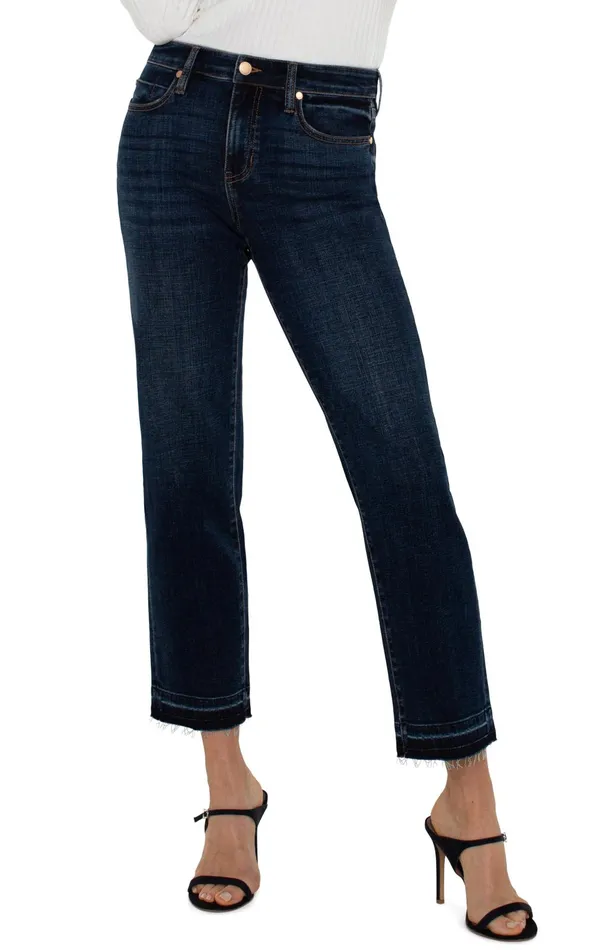 Womens Liverpool Los Angeles Jeans LIV NONSKINNY SKINNY WITH LET DOWN HEM 8211 ECO Albany