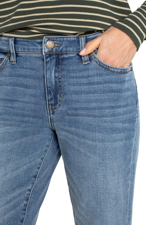 Womens Liverpool Los Angeles Jeans MARLEY GIRLFRIEND CUFFED Vineland
