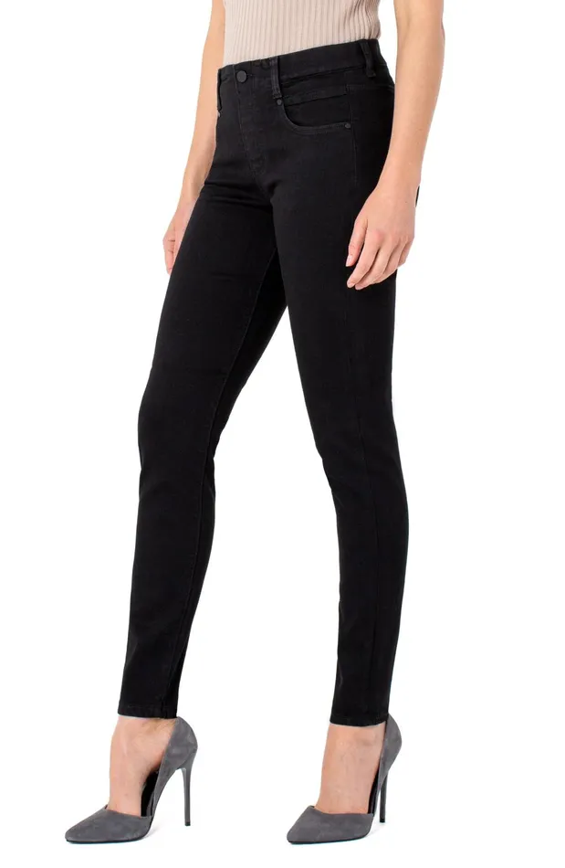 Womens Liverpool Los Angeles Jeans THE GIA GLIDER PULLON SKINNY ECO Black Rinse Womens Liverpool Los Angeles Jeans THE GIA GLIDER PULLON SKINNY ECO Black Rinse
