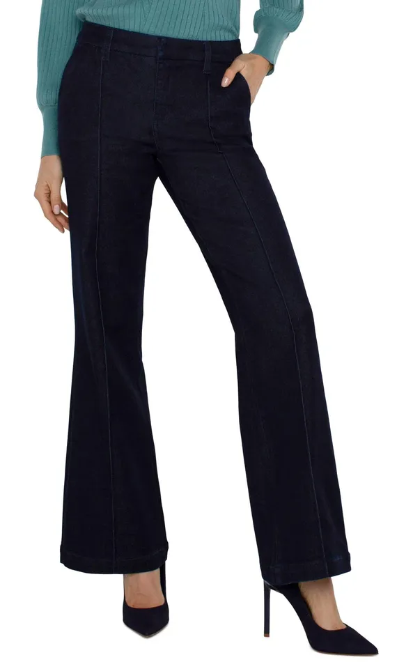 Womens Liverpool Los Angeles Jeans TROUSER WITH PINTUCKS Sturgis