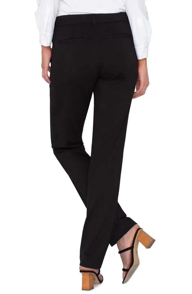 Womens Liverpool Los Angeles Pants KELSEY KNIT TROUSER SUPER STRETCH 8211 TALL Black