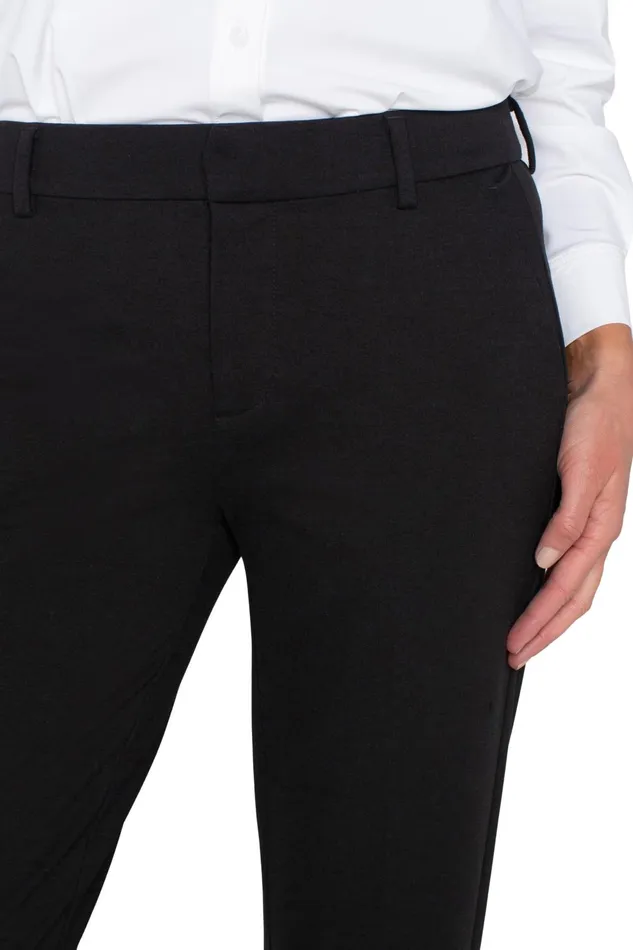 Womens Liverpool Los Angeles Pants KELSEY KNIT TROUSER SUPER STRETCH 8211 TALL Black