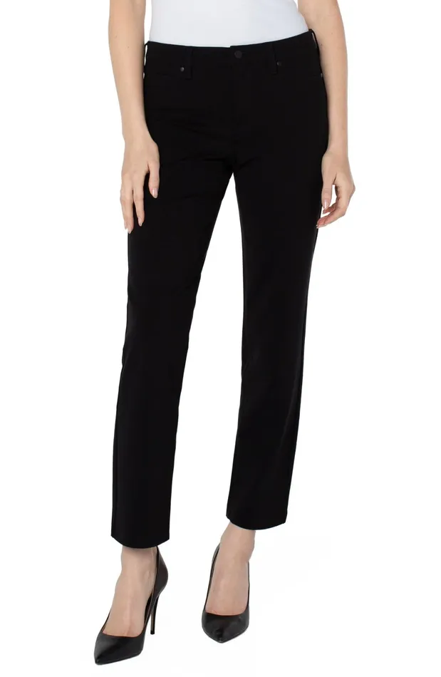 Womens Liverpool Los Angeles Pants MADONNA SLIM Black