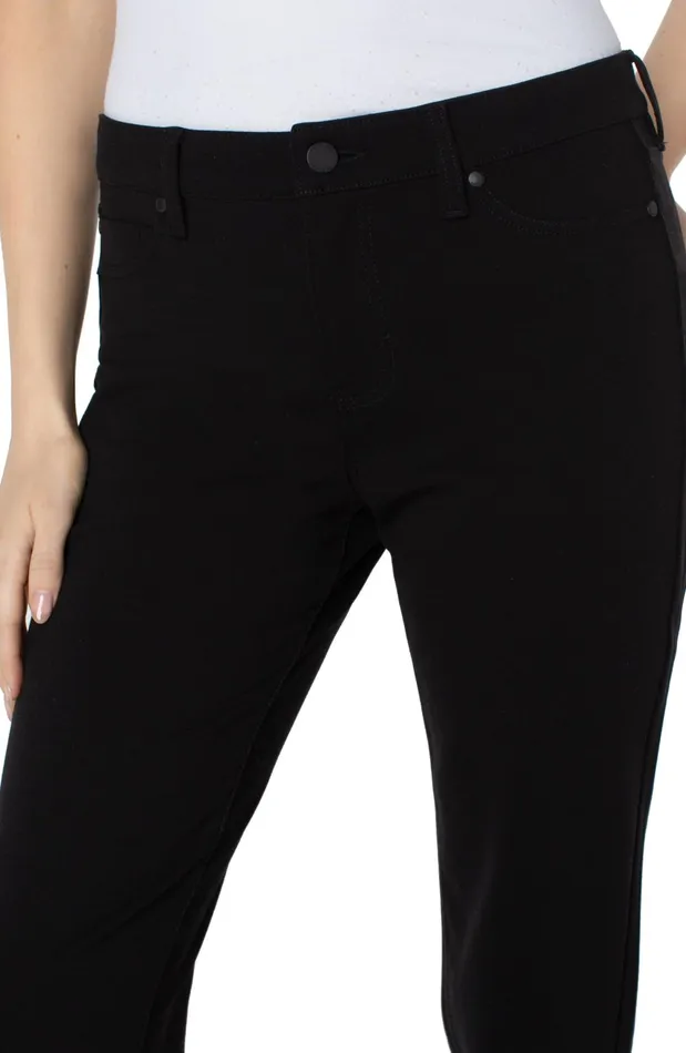 Womens Liverpool Los Angeles Pants MADONNA SLIM Black