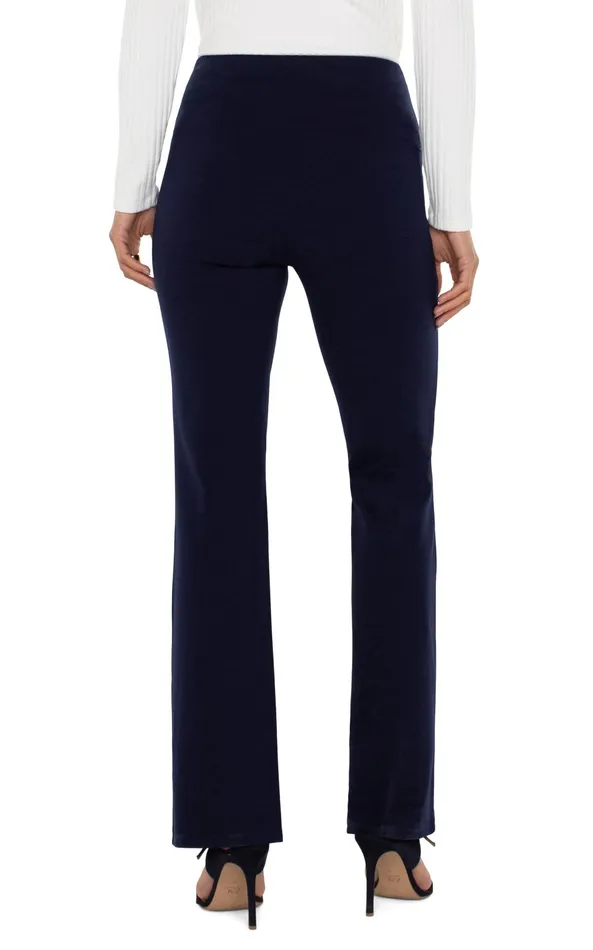 Womens Liverpool Los Angeles Pants PEARL FULL LENGTH FLARE Cadet Blue