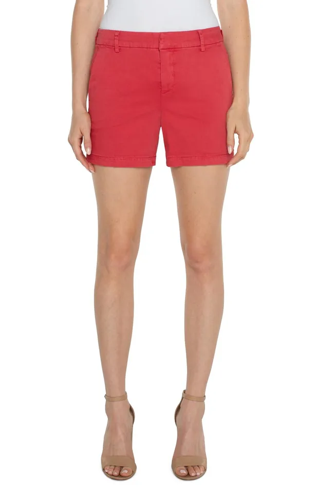 Womens Liverpool Los Angeles Shorts KELSEY TROUSER SHORT Berry Blossom
