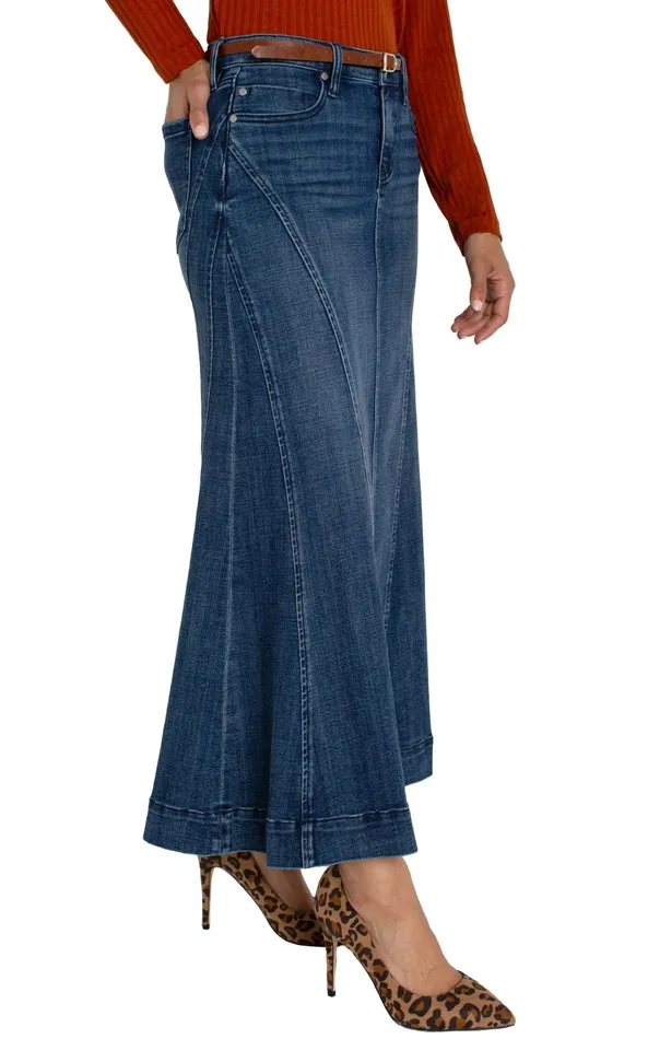 Womens Liverpool Los Angeles Skirts MERMAID MAXI SKIRT Woodward