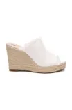 Womens Liverpool Los Angeles Wedges and Espadrilles HOLLYWOOD FRAY EDGE ESPADRILLE Ecru